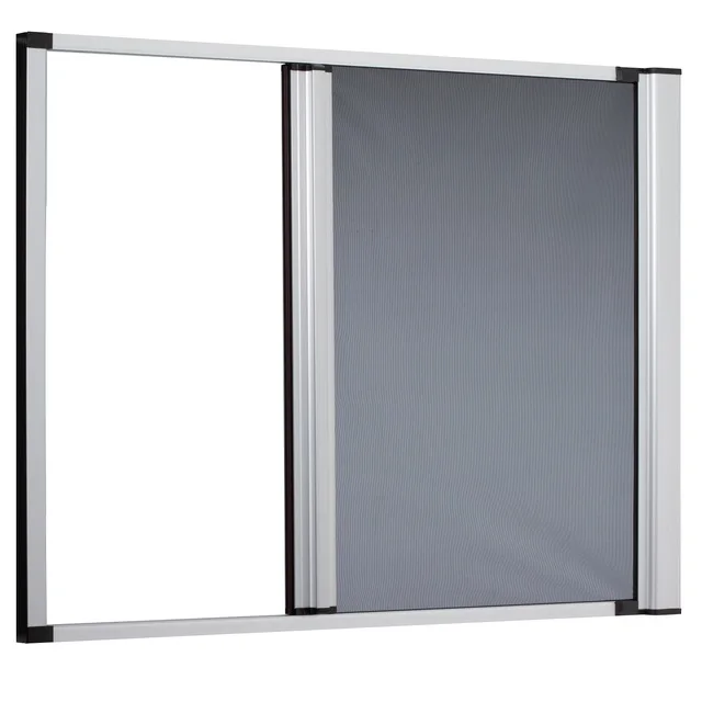 extendable flyscreen window pvc