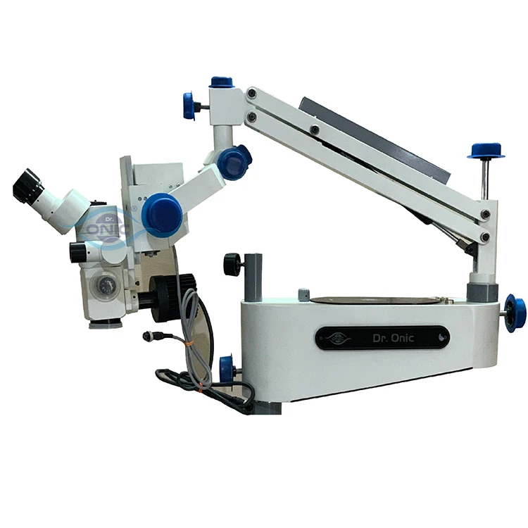 Surgical Microscope Wall Mount Ent Operating Microscope 3 step Magnification 90 Degree K-20