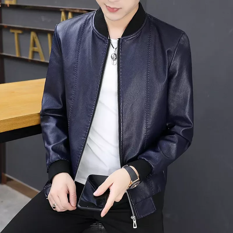 Custom 2024 Spring Summer Original Design Motorcycle Leather Coat Leather Pu Leather Coat Set Ladies Winter Jackets Manufacturer