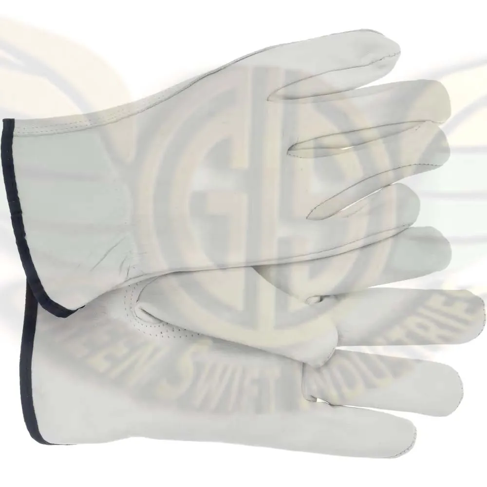 New Custom Working Protection Gloves Mechanic Leather Work Gloves efficiently EFFICIENTLY PRODUCED ONLY GREEN SWIFT INDUSTRIES