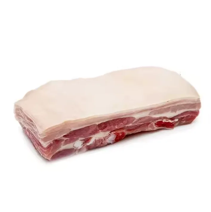 Organic Frozen Pork Belly Skin-On Boxed Per KG With Whole Fat Head Carcass Neck Stomach Tongue Feet