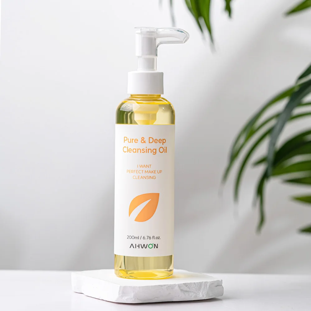 Ahwon Deep Cleansing Oil Remove Blackhead Whitehead Low Irritation Clinical Trials Completed 200ml Facial Cleanser Made in Korea