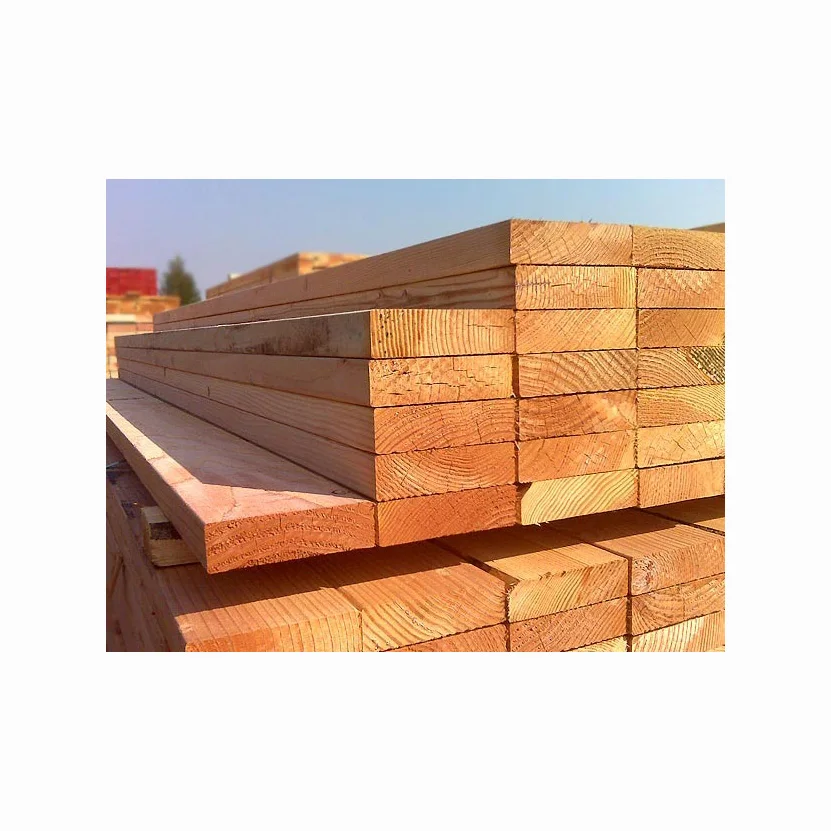 Solid Pine Cedar Douglas 2x4x10 Timber Multipurpose House Decorative Wood Lumber Composed of Poplar Birch Pine Wood