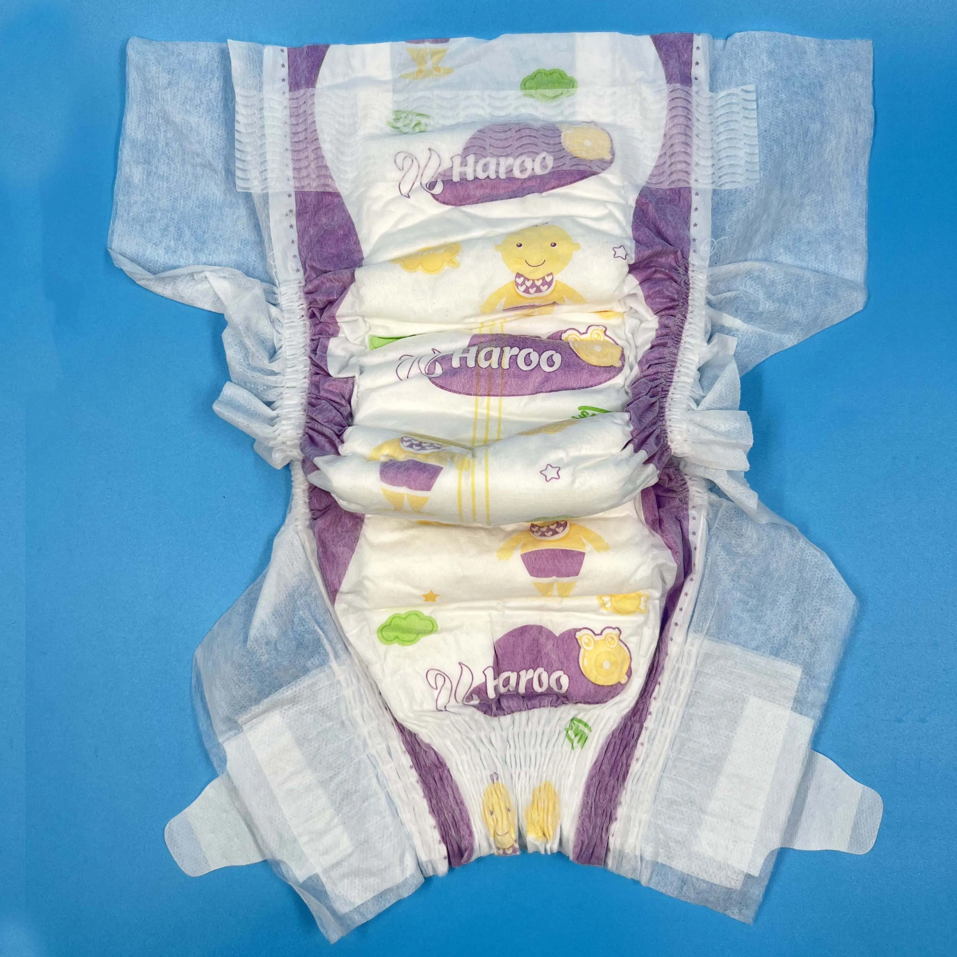 OEM ODM Free Sample Disposable Newborn Cheap Price Soft Skin Baby Diapers Manufacture Wholesale