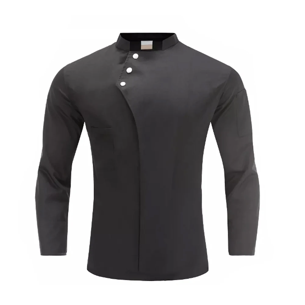 Restaurant & Bar Uniform Chef Uniform from Pakistan OEM Restaurant 100% Cotton 65% Polyester 35% Cotton Breathable for Men Grey