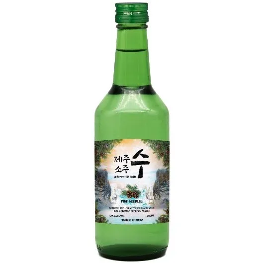 KOREA FRUIT FLAVORED SOJU FROM JEJU ISLAND 360ML