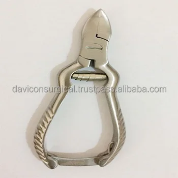 STAINLESS STEEL NAIL NIPPER DOUBLE SPRING LAP JOINT NAIL