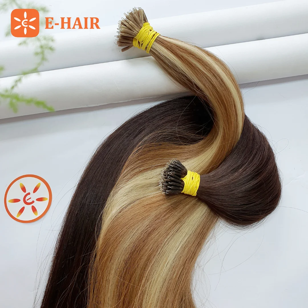 E-HAIR VIETNAM | Nano Keratin Tip Hair Extensions For Women , Hot Trend Color Of 2022 Virgin Vietnamese Human Hair