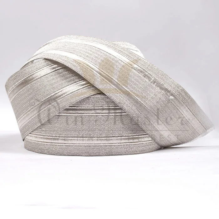 Pilot Gallon Braid Silver Braid Infantry Lace | Wholesale Pilot Uniform Shirt Lace Braid for Aviation Industry Pilot Uniforms