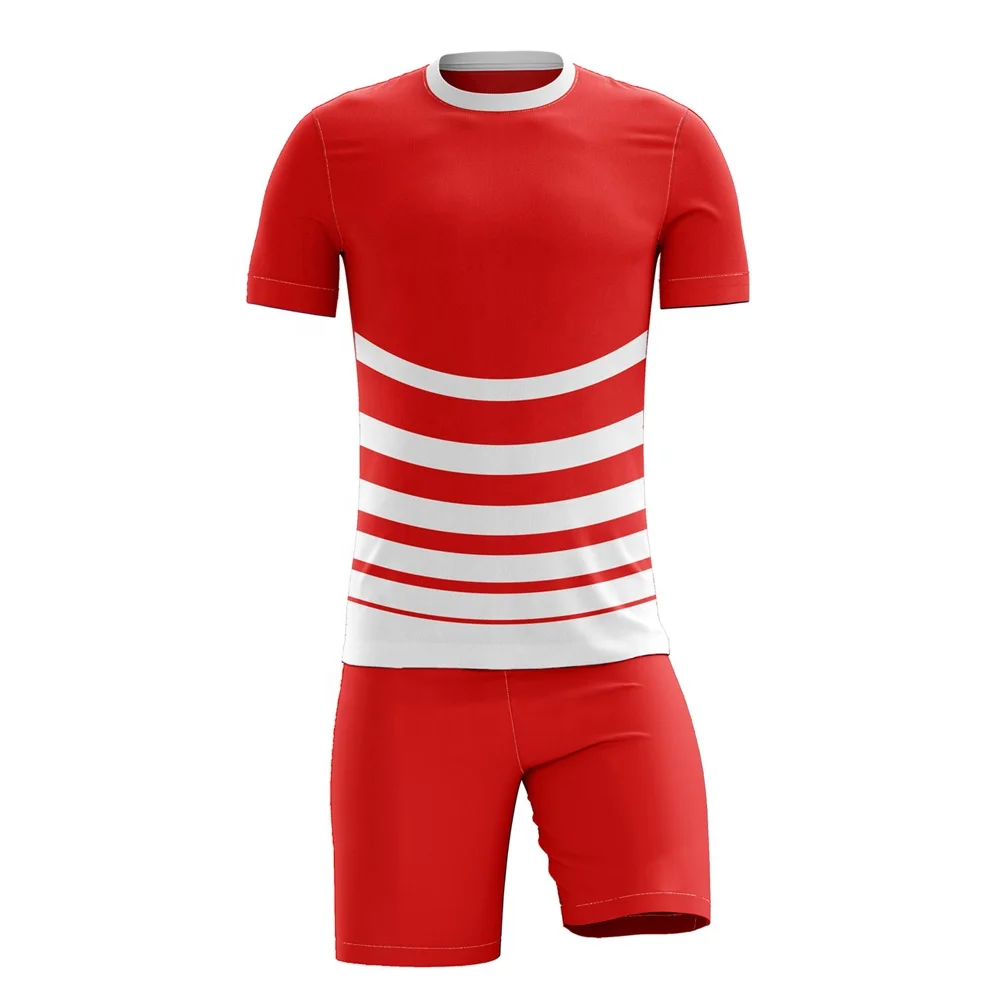 Breathable Sublimated Custom Soccer Uniform Football Club Training Set Men Soccer Jersey Sports Wear