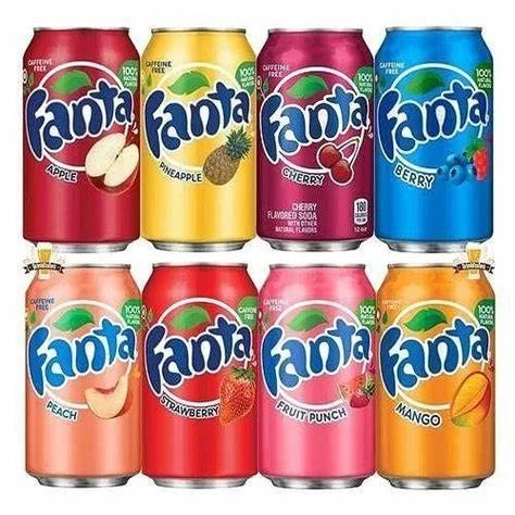 Factory direct carbonated drinks fanta 500ml fruity soda
