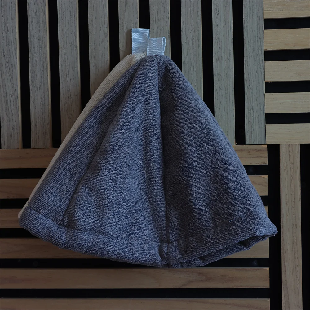 wholesale 100% towel hat beth  OEM sauna hat big factory made add logo bath  sauna hat