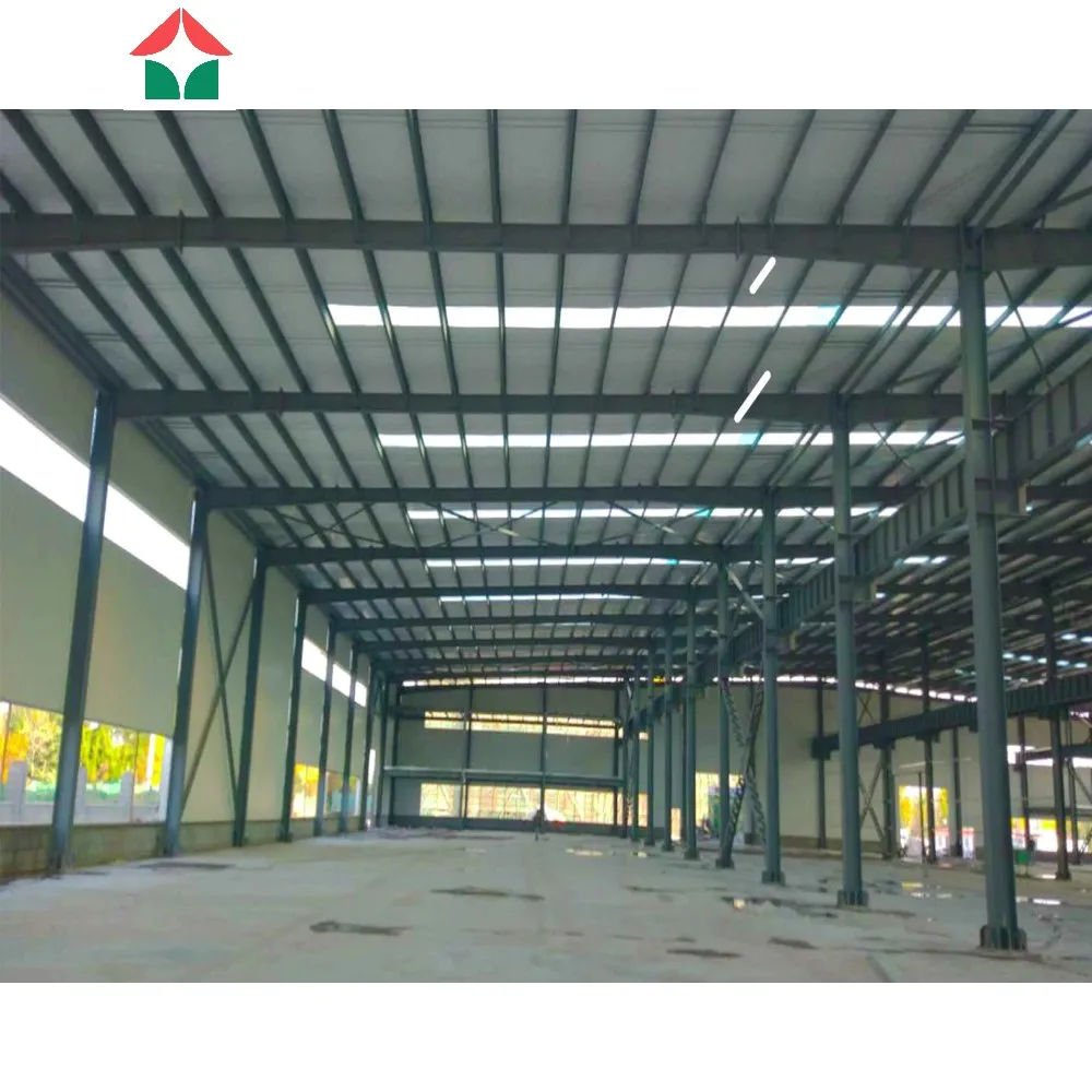 Prefabricated steel structure construction metal building house factory low cost prefab