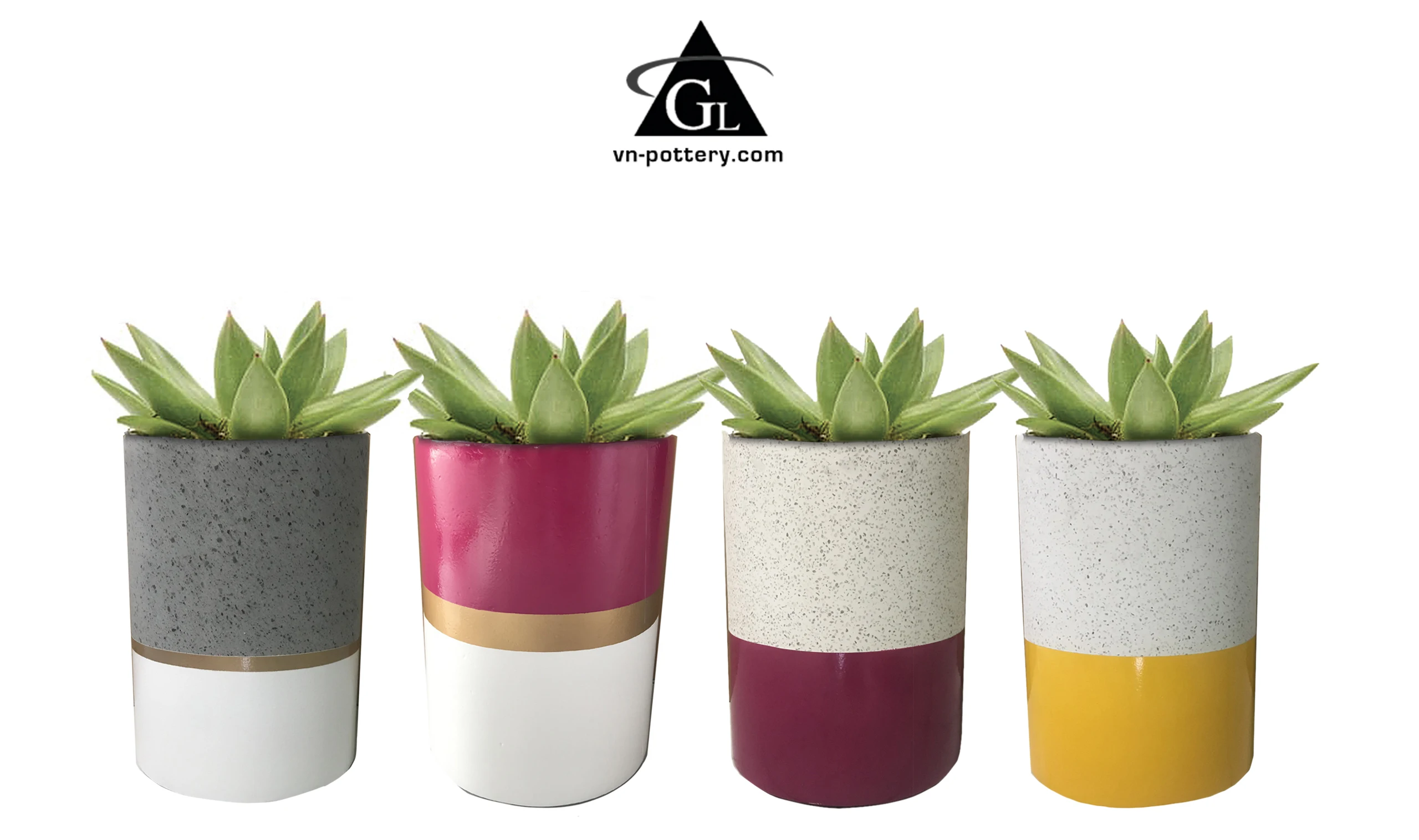 Flower Pots Planters/ Concrete Pots Promotional High Quality Planter / Home & Garden Decoration [Wholesale]