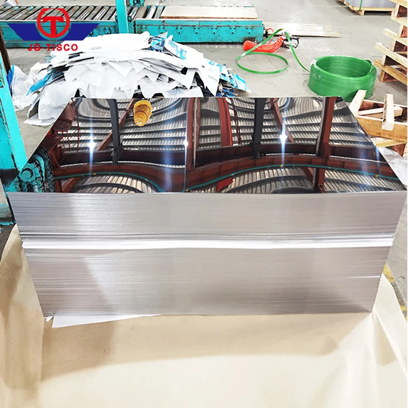 Hot Sale 2B Ba 8K Mirror Finish Stainless Steel Sheet 201 304 316 316L 410 430 Stainless Steel Circle For Tableware