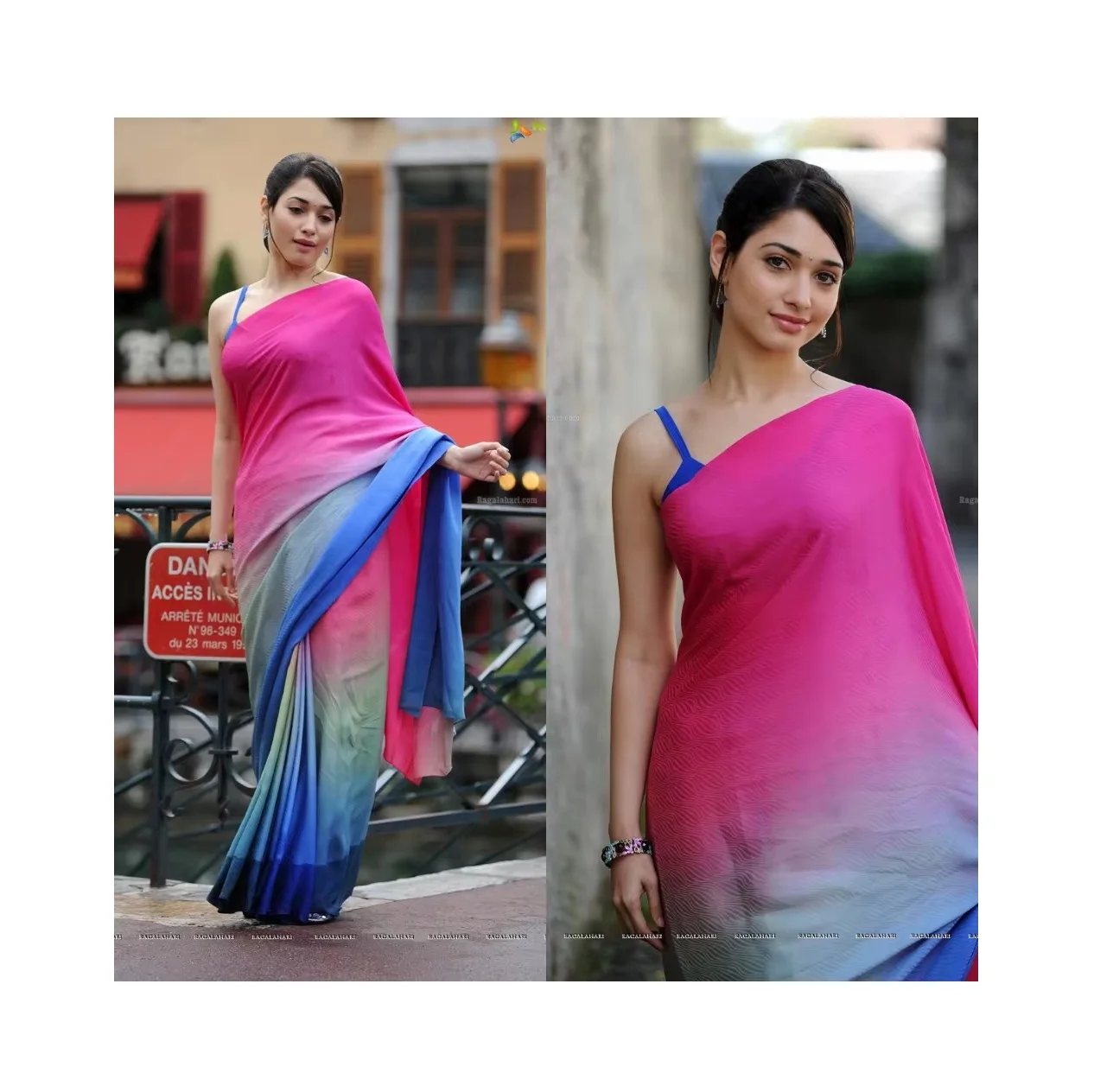 Export Selling Beautiful Georgette Printed Saree Ideal for Festive and Casual Wear Available for Sale