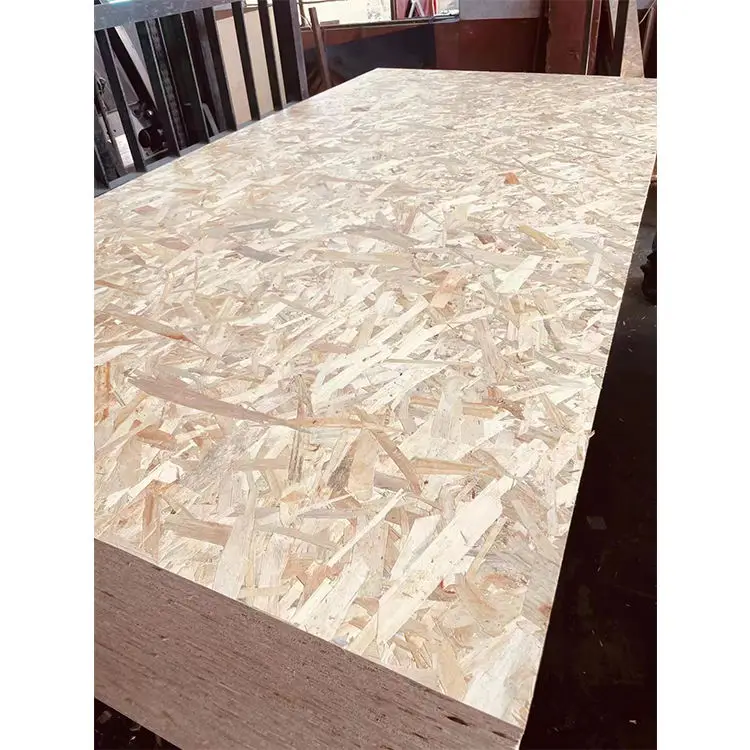 OSB Wood Particle Board in 4x8 Size with 9mm 12mm 15mm 18mm Thickness Finished Surface for Construction Building