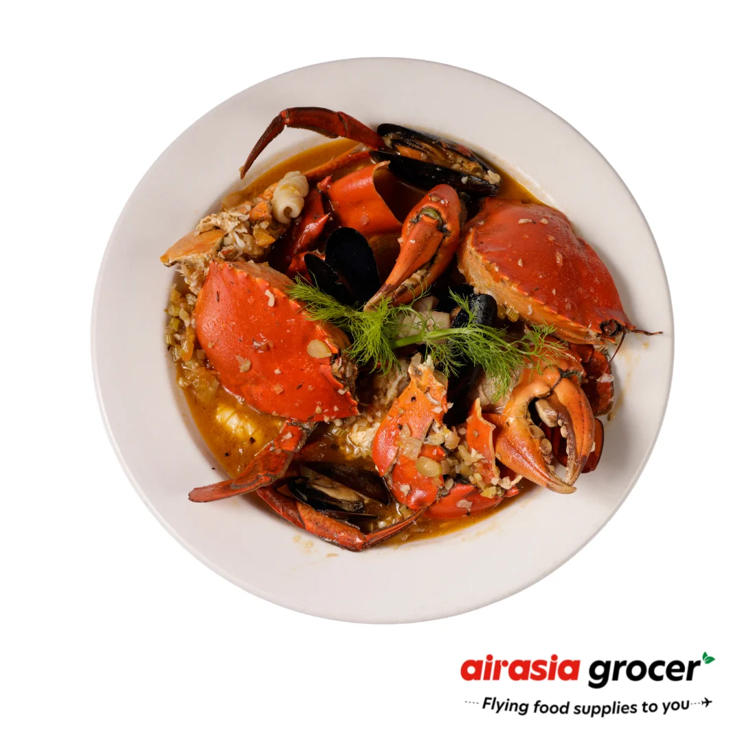 Fresh High Quality frozen Chilli Crab (Ready to Eat) for Sale from Malaysia