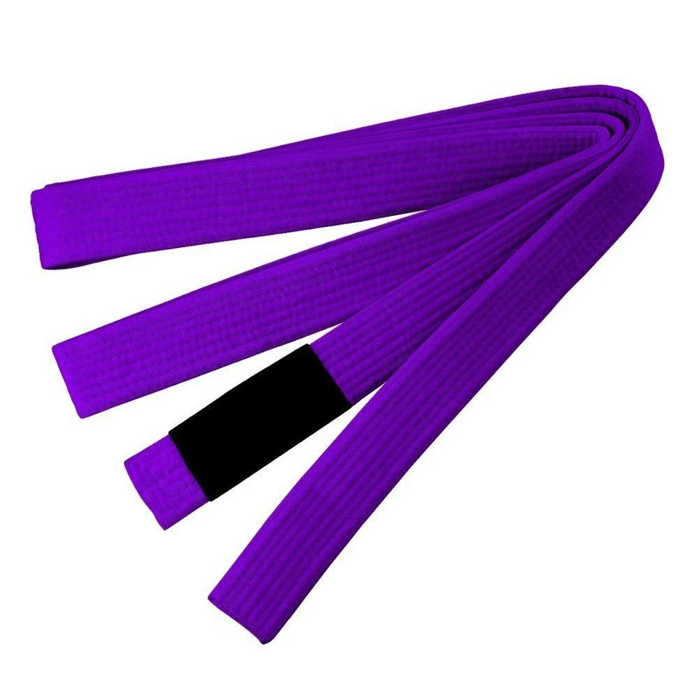 High Quality Custom 160cm - 360cm Colors Durable Karate Belt 100% Cotton Martial Art Judo Karate Taekwondo Belts