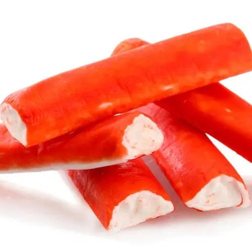 Hot Sale Frozen Sashimi Surimi Crab Stick for Children Cooked Dessert Food in Box or Bag Packaging