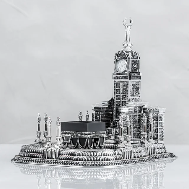 Islamic art decorative object MESCID-I HARAM best quality polyester crystal stone coating Ramadan wedding Eid home gift