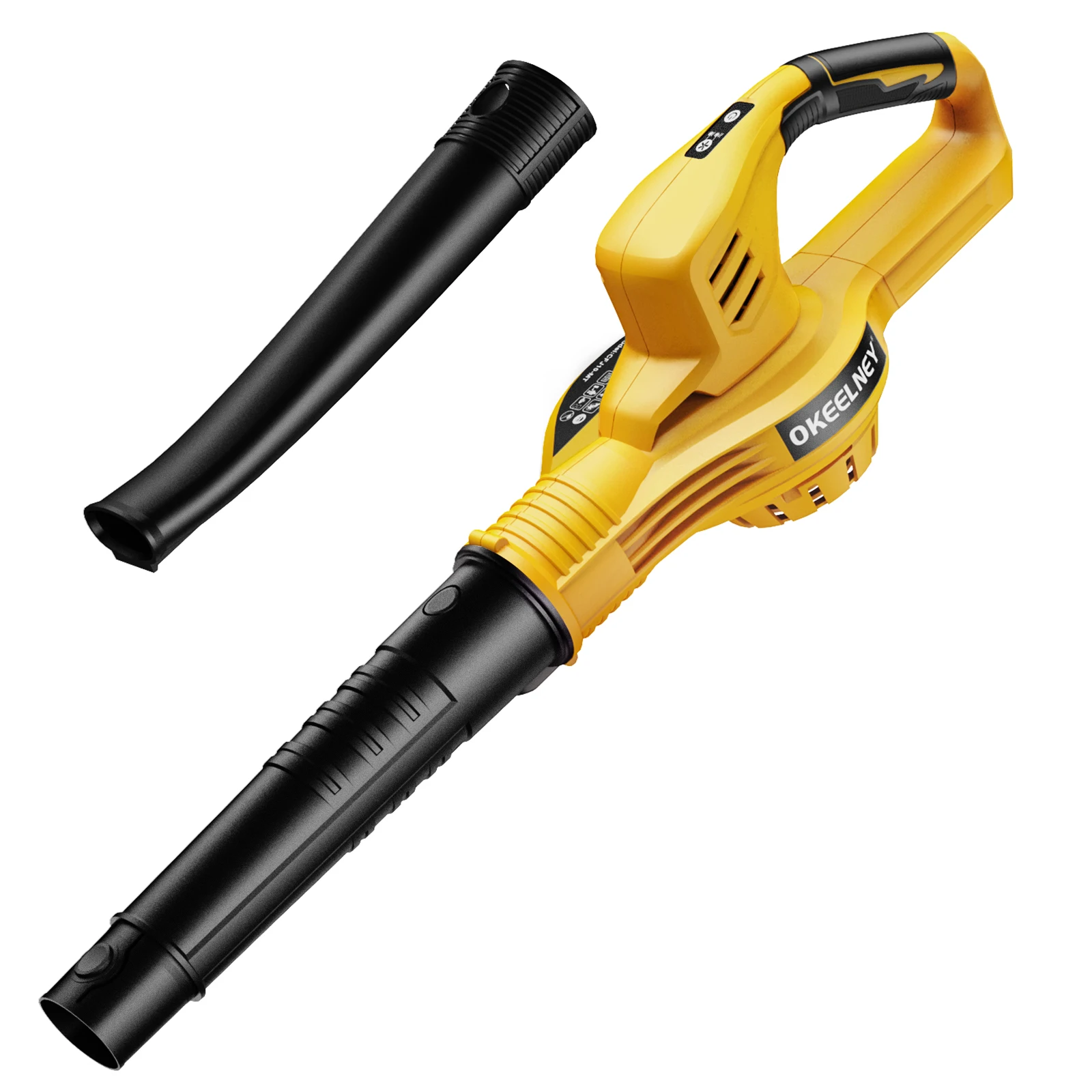 Cordless Leaf Blower for DeWalt 20v Battery, Electric Leaf Blower with 2 Speed Mode for Lawn, Patio, Garden Cleaning, Leaves