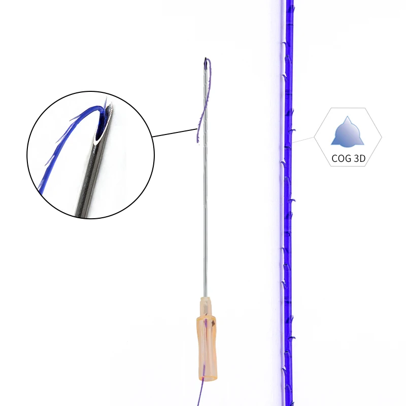 promotion progress lifting hilo de sutura polidioxanona high quality 3d hilo facial pdo cog thread