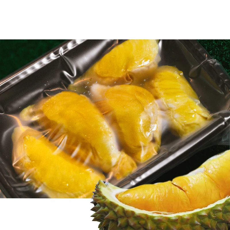 Best Selling Price Fresh Golden Thick Flesh D24 Durian (Frozen Pulp) with Creamy Texture Malaysia Origin
