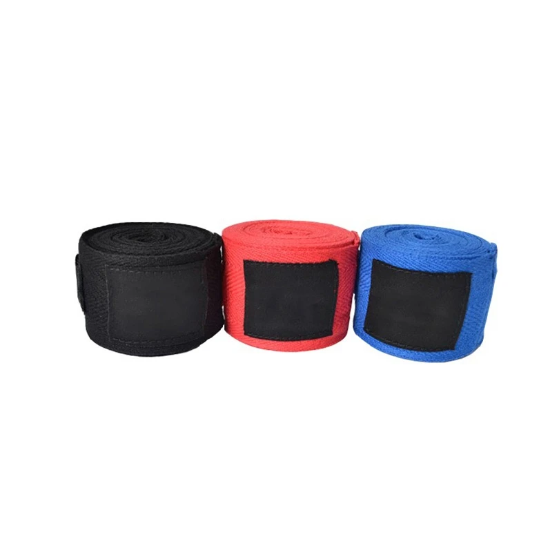 Custom Logo Hand Wraps Boxing 2023 Polyester Material Boxing Safety Hand Wraps In Multi Color