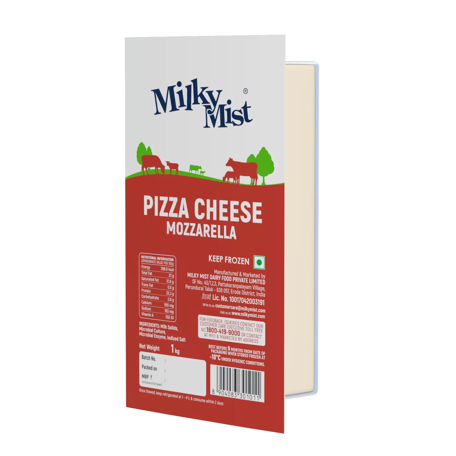 MOZZARELLA CHEESE 1kg