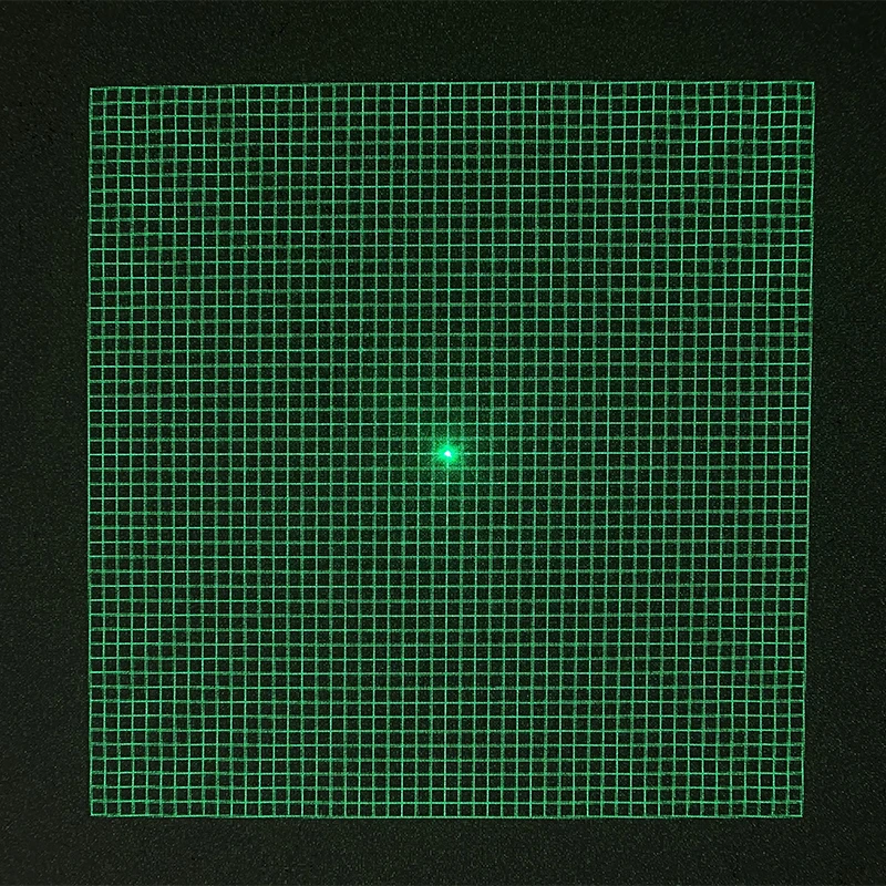 520nm 50*50 Grid 3D Structural Modeling Green Grating Laser Module Light Source Laser Scanner Machine Vision Grating Laser