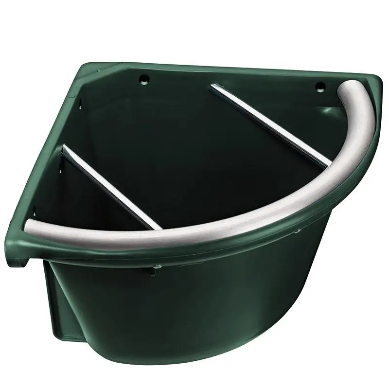 Reinforced Corner Feeder with Bars for Horses