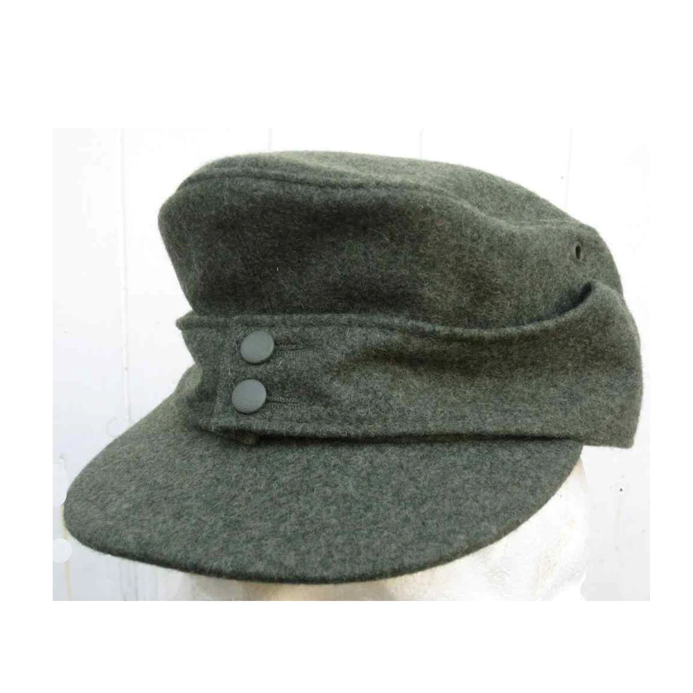 WW2 WWII GERMAN OFFICER SS HAT GERMAN SS CRUSHER HAT GERMAN OFFICER KEPI