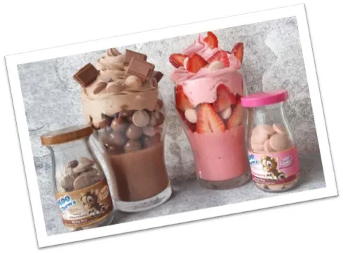 Milk bits 48 tablets glass bottle Strawberry Healthy Snack High calcium Kids and Toddlers New Zealand