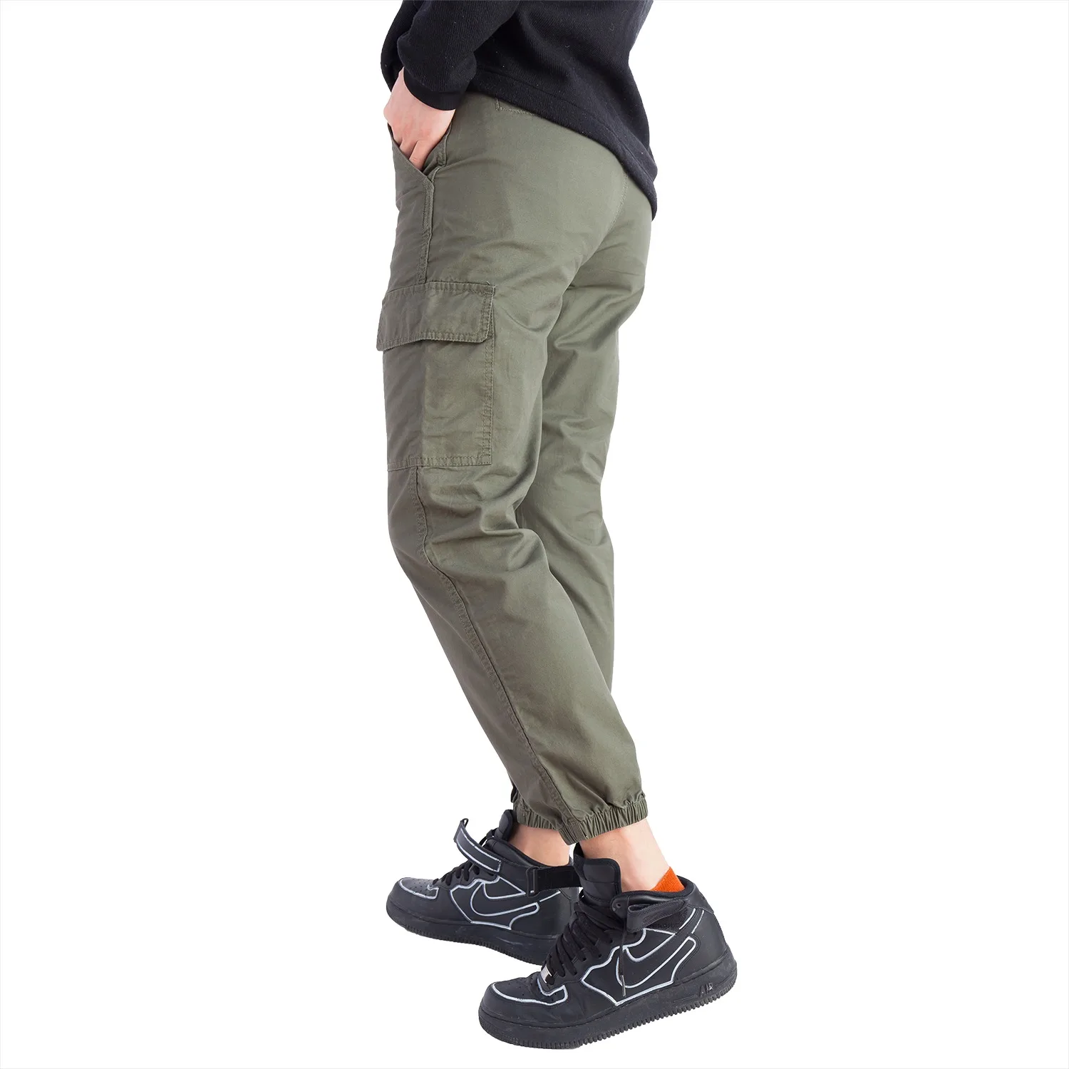 Customized Professional High Quality Design Men Cargo Pant Available In Different Colors With Side Pockets