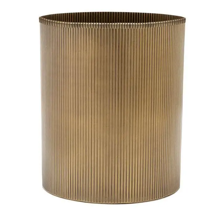 Antique Brass Waste bin for kitchen usage and home and restaurant handmade product made of iron handicraft item very useful for