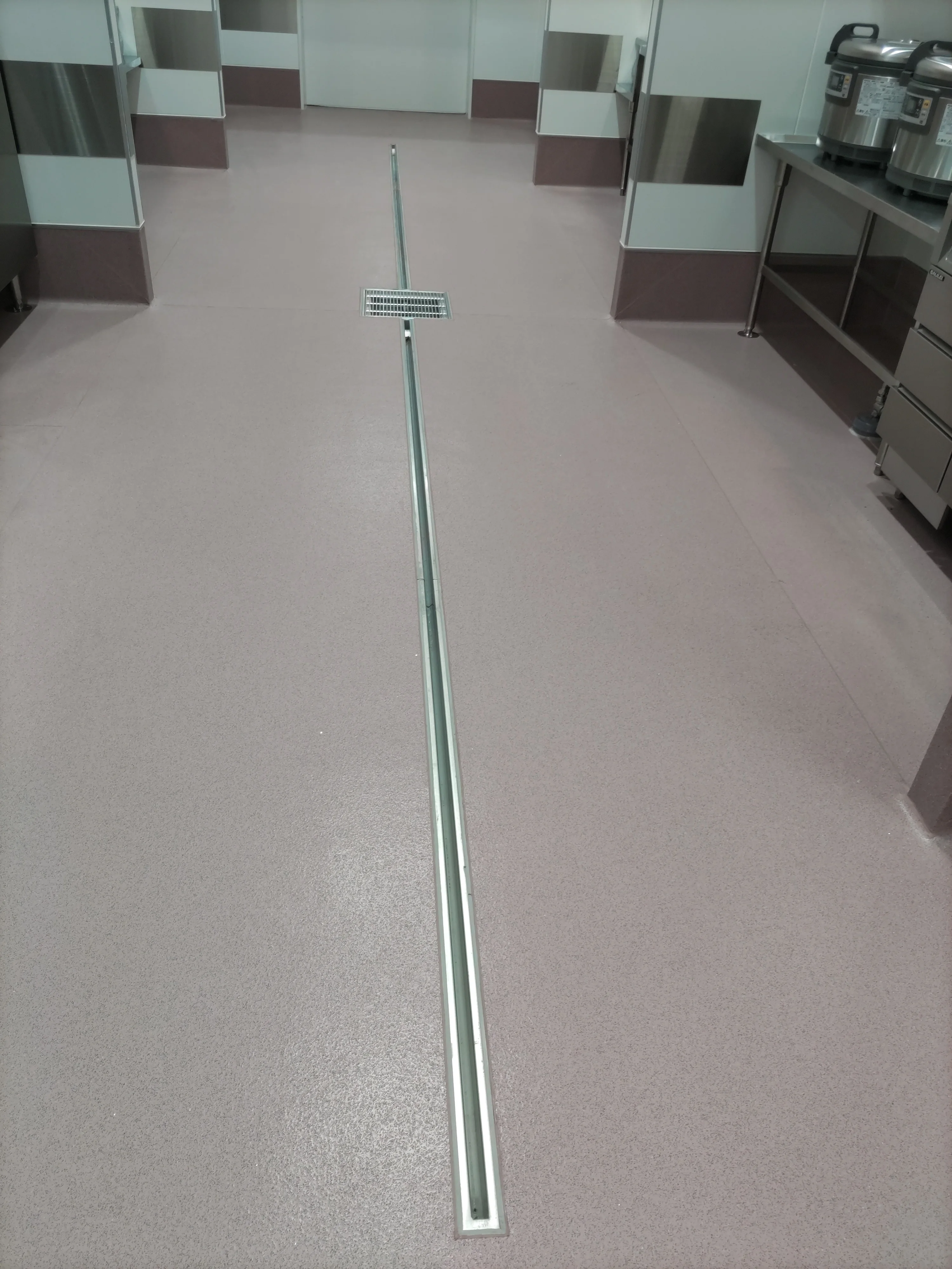 Modern Industrial Style Small Steel Hidden Gutter Drain Strainer Invisible Design for Kitchen Sink Use Low Price