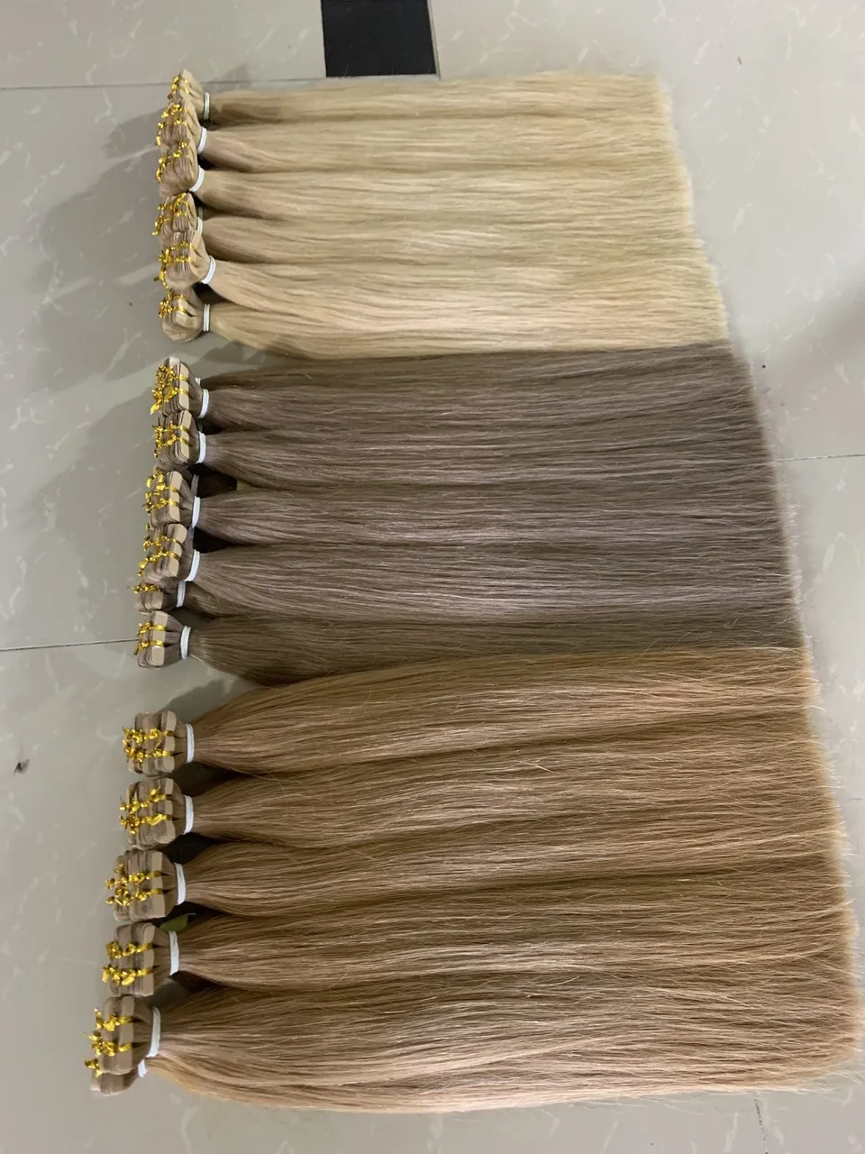 Wholesale 100% Virgin Remy Human Extention Hair Real Human Hair For Resell Tape Hair Extensions