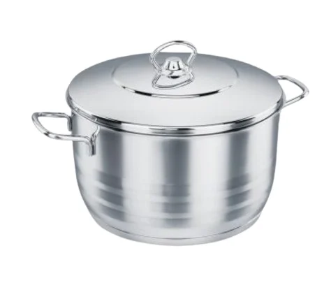 Tabletop Kitchen Food Server Hotel Supplies Dinnerware Stainless Steel Hot Pot For Food Luxury Casserole with lid