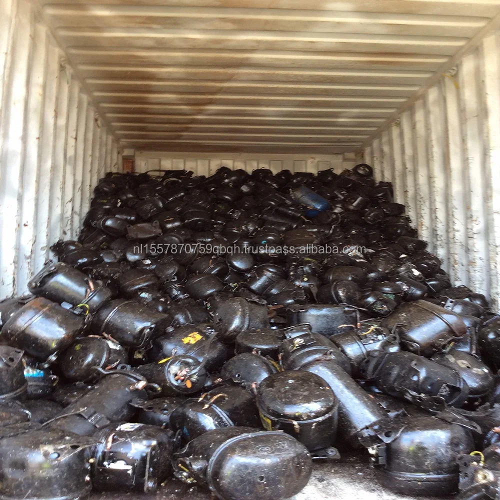 Recycling Compressor Scrap 99% Pure Copper Wire Content DANFOSS AC/Fridge Compressor Scraps For Sale