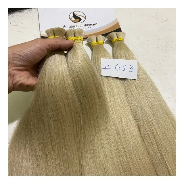 Высший рейтинг мягкие натуральные волосы Remy с полной кутикулой русские славянские человеческие оптом 20-100 см для заводов по производству волос в России