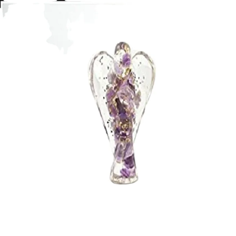 WHOLESALE  NATURAL HEALING ENERGY ORGONITE  AMETHYST ANGEL:   HIGH QUALITY  ORGONE  ANGEL AGATE : BUY SKY AGATE EXPORT