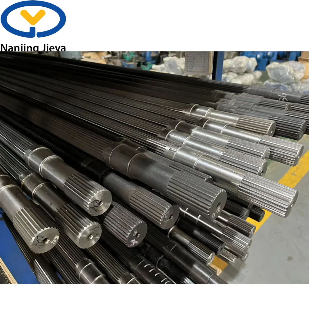 granulator screw and barrel for plastic rubber extruder machine