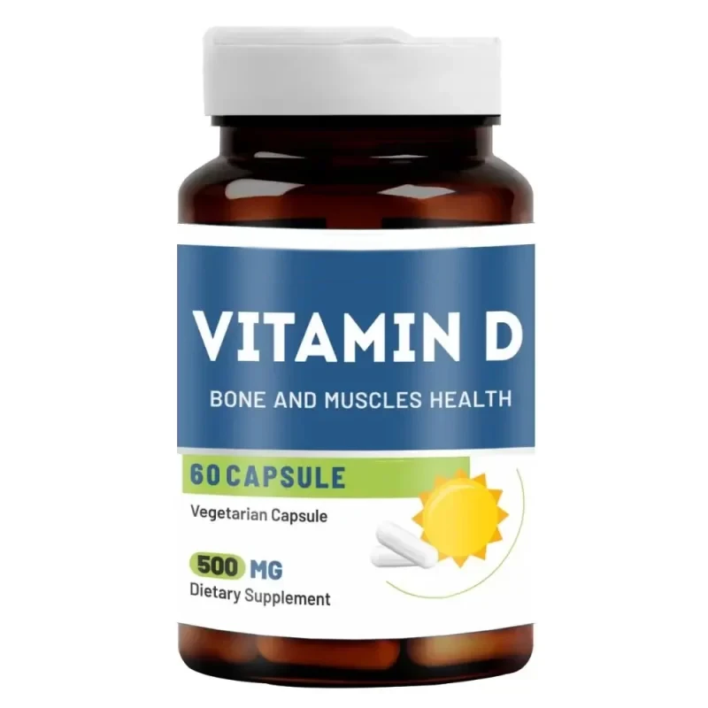 OEM Pure Vitamin D: High-Potency Capsules for Optimal Health