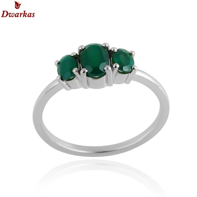 Кольца из натурального камня оптовая продажа 925 стерлингового серебра зеленого оникса лучшее онлайн серебряное кольцо модные ювелирные изделия