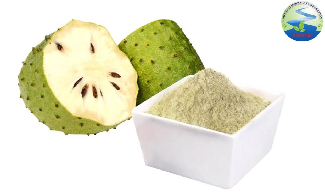 100% Organic natural soursop extract powder origin Vietnam brand Mekong Herbals