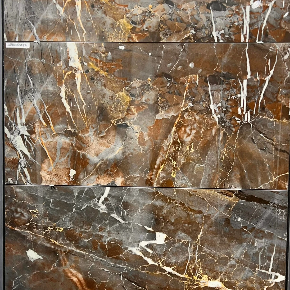 600X1200 MM Porcelain tiles with glossy surface gives perfect finishing to the interior and exterior of home