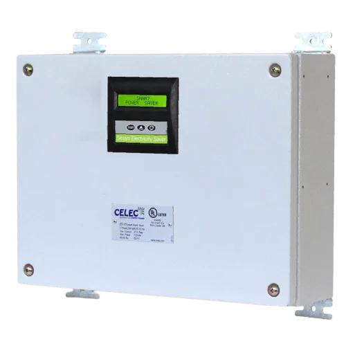 Quality Assured 7.8 KVAR Commercial Power Saver ES-10 (250 AMP) Auto KVAR Switching & Display For Sale Best Prices
