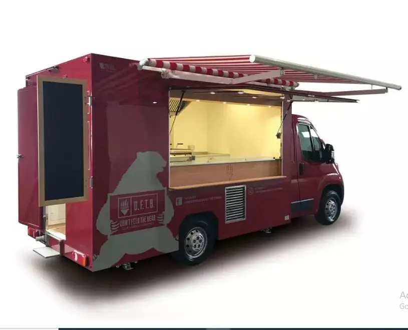 Mobile Food Truck Available for Wholesale Prices - Fast Food Mobile Kitchen Truck