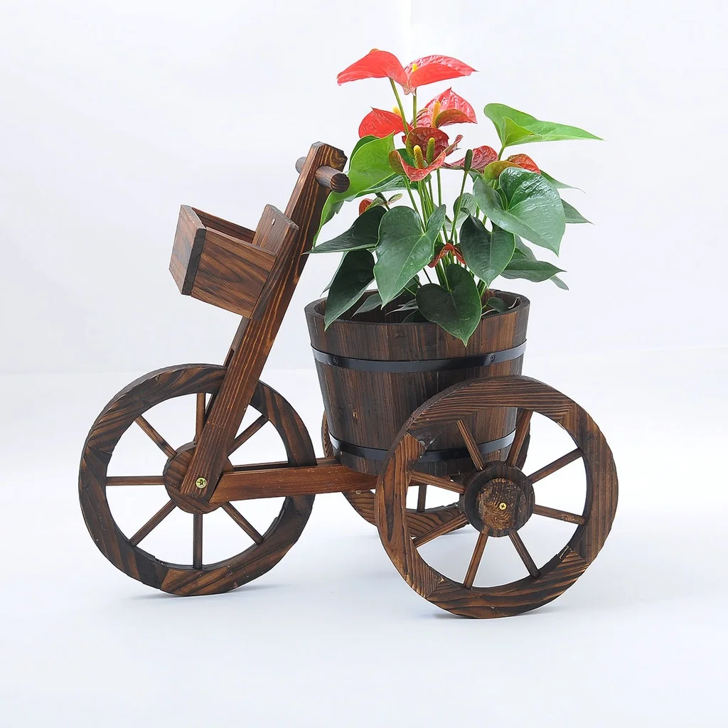 Top seller wood small miniature bicycles selling at cheap price cool mini bicycle model for home decor